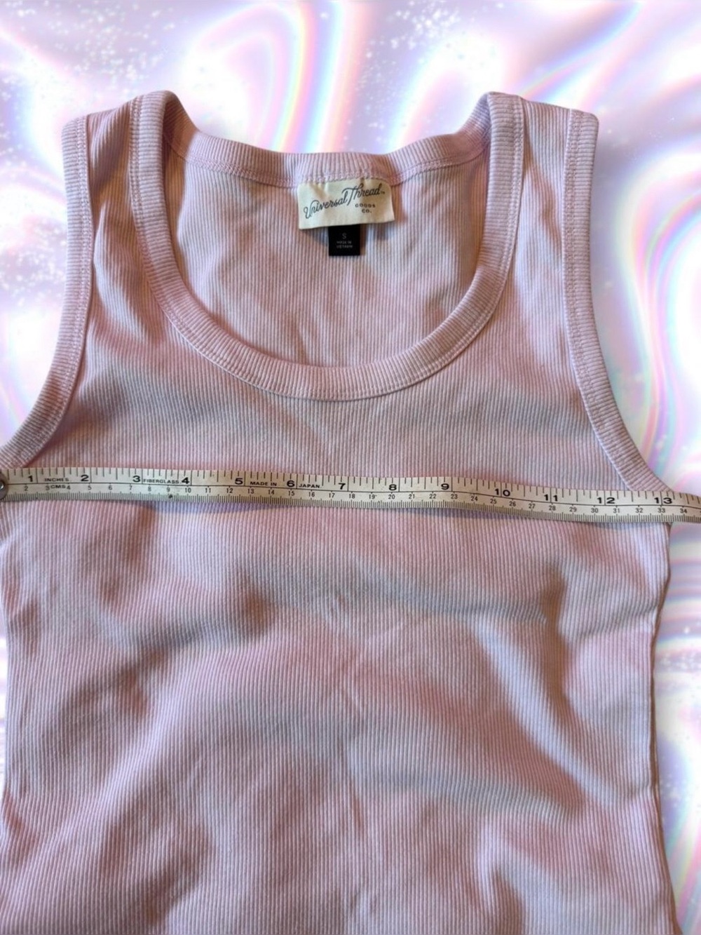 Universal Thread Lavender Ribbed Tank Top - Picture 4 of 5